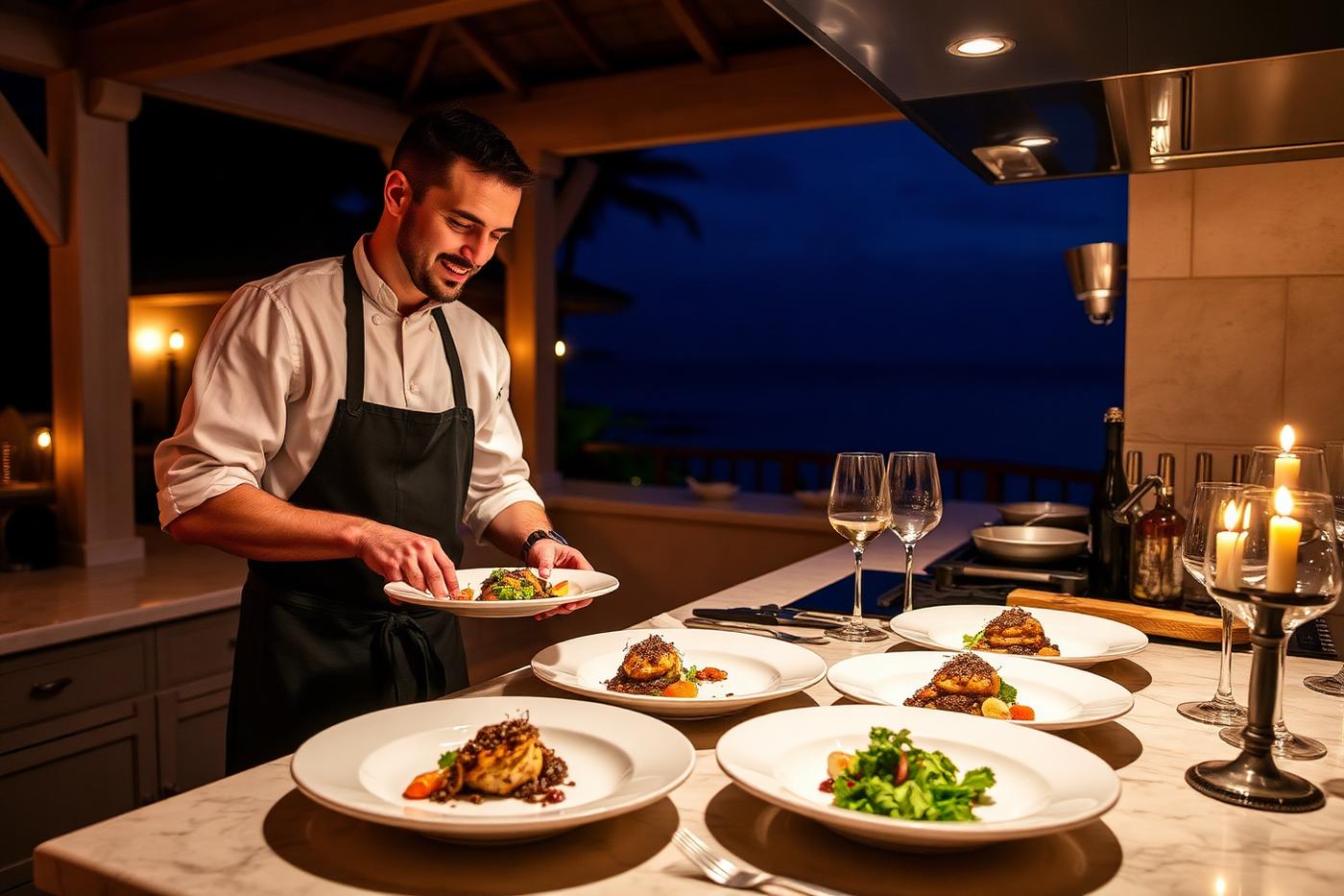Private Chef in St Barts